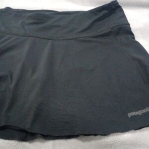 Patagonia Black Athletic Skort